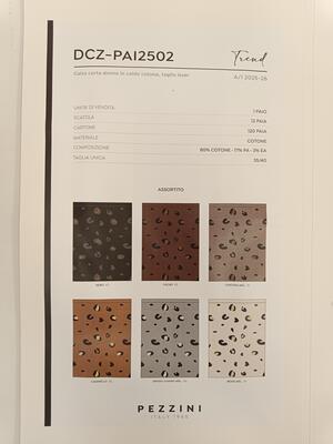 CALZINO DONNA DCZPAI2502 Tellini S.r.l. Ingrosso Abbigliamento